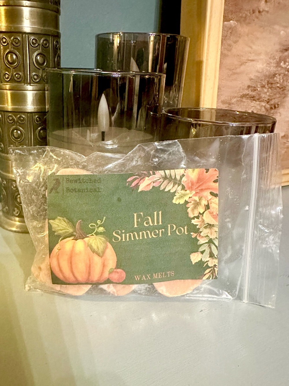 Handmade Fall Simmer Pot Wax Melts - Pumpkin Spice Scent